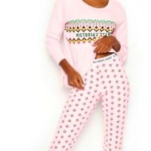 Victoria’s Secret Long Sleeve Thermal Pajama Top